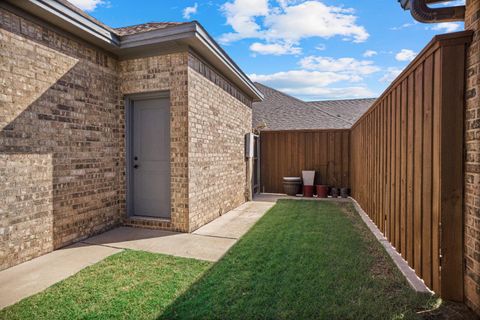 A home in Lubbock