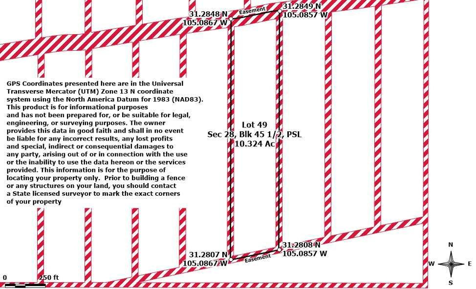 Sierra Blanca, Texas 79851, United States, ,Land,Active,68312