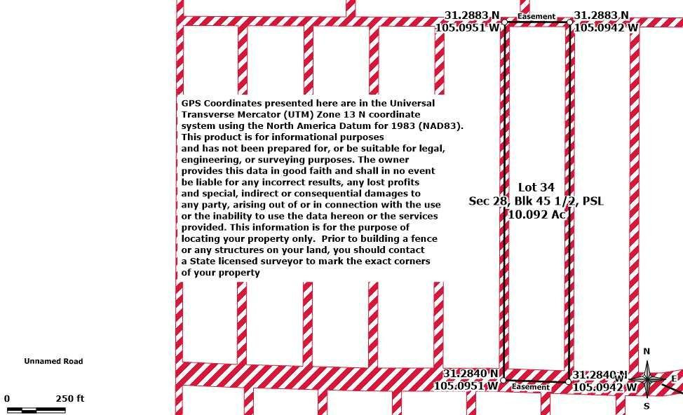 Sierra Blanca, Texas 79851, United States, ,Land,Active,68312