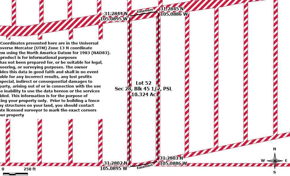 Sierra Blanca, Texas 79851, United States, ,Land,Active,68312