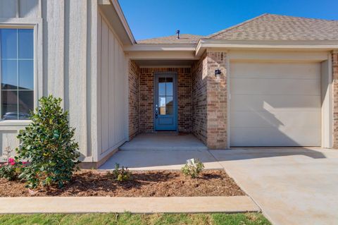 A home in Lubbock