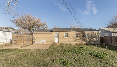 A home in Lubbock