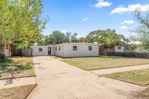 A home in Lubbock