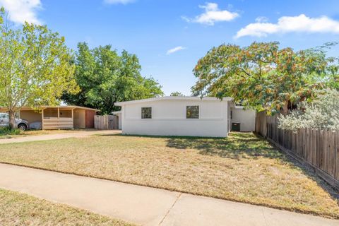 A home in Lubbock