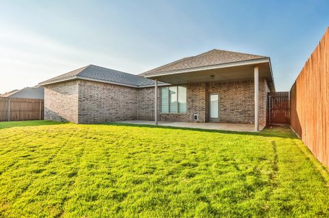 A home in Lubbock