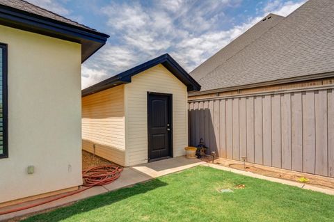 A home in Lubbock