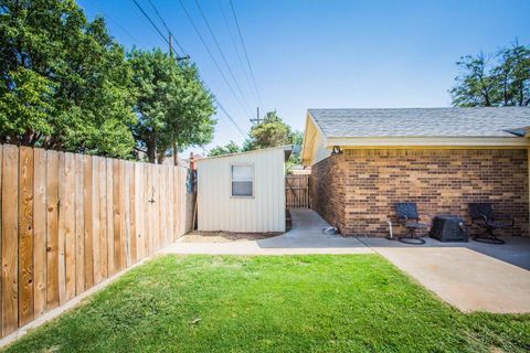 A home in Lubbock