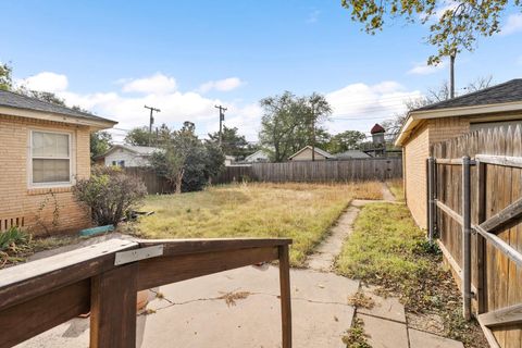 A home in Lubbock