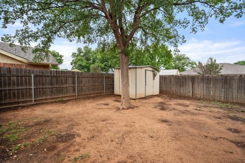 A home in Lubbock