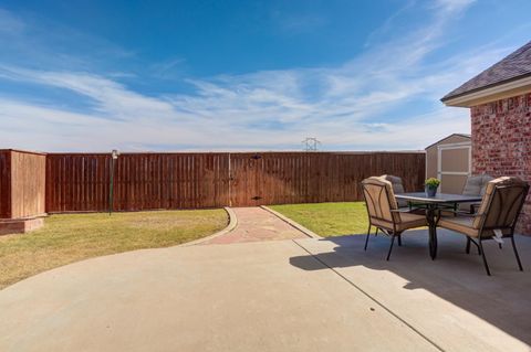 A home in Lubbock