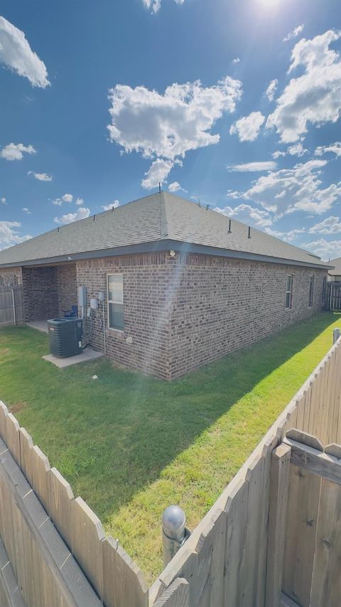 A home in Lubbock