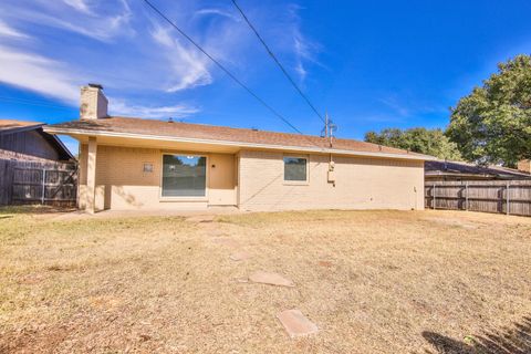 A home in Lubbock