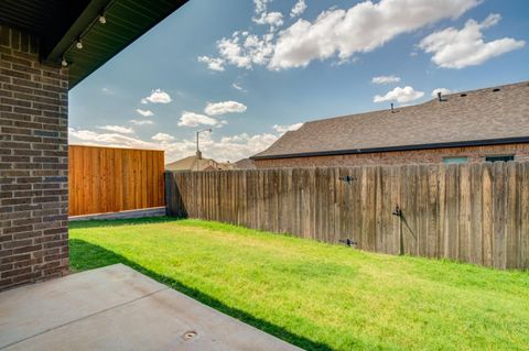 A home in Lubbock