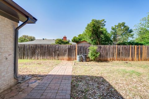 A home in Lubbock