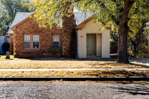 A home in Lubbock