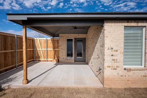 A home in Lubbock