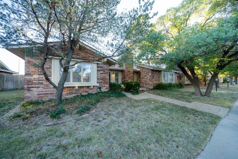 A home in Lubbock