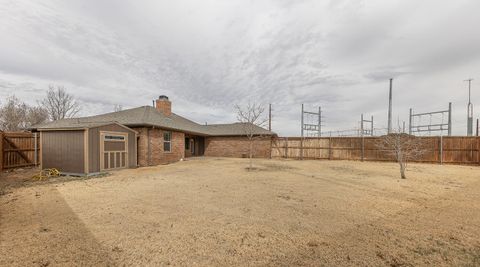 A home in Lubbock