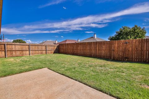 A home in Lubbock