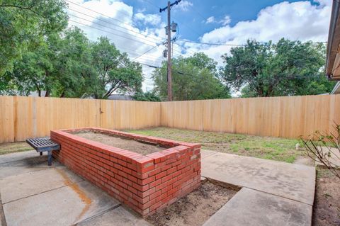 A home in Lubbock