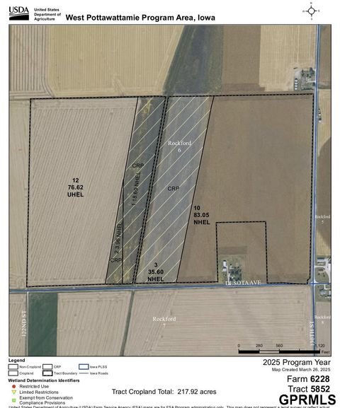 222.42 acres Desoto Avenue Missouri Valley IA 51555