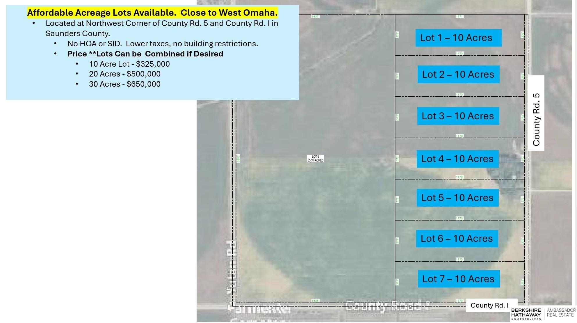 Yutan, Nebraska 68073, United States, ,Land,Active,174658
