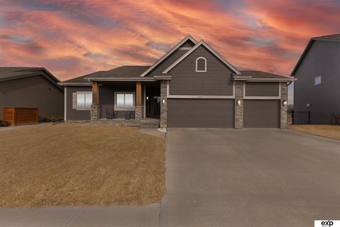 Photo of 17610 Musket Street, Omaha, NE 68136 (MLS # 22603318)