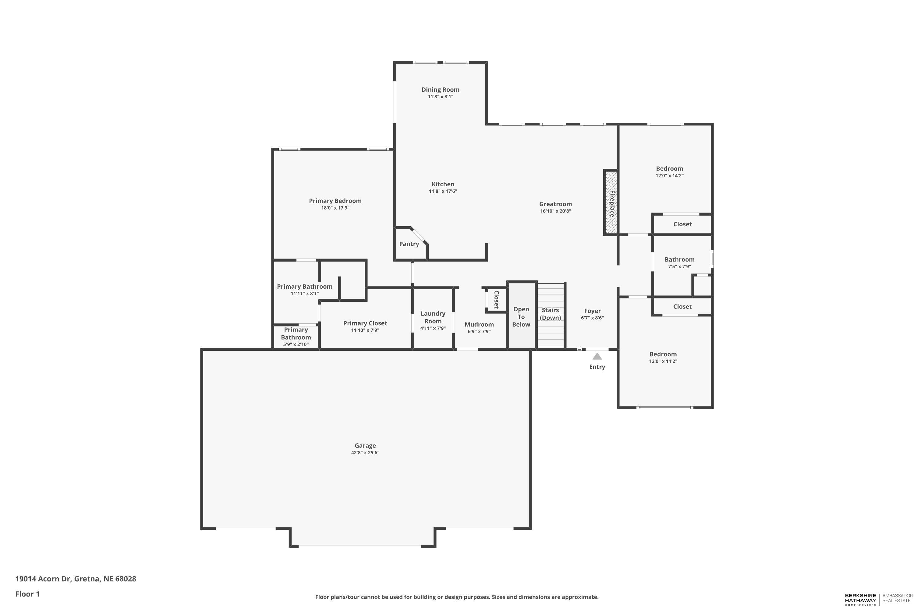 Gretna, Nebraska 68028, United States, 5 Bedrooms Bedrooms, ,3 BathroomsBathrooms,Residential,Active,219370