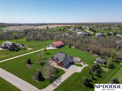 Photo of 7657 Saddle Drive, Papillion, NE 68046 (MLS # 22610836)