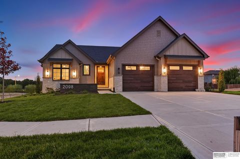 Photo of 2098 N 182nd Avenue, Elkhorn, NE 68022 (MLS # 22528261)