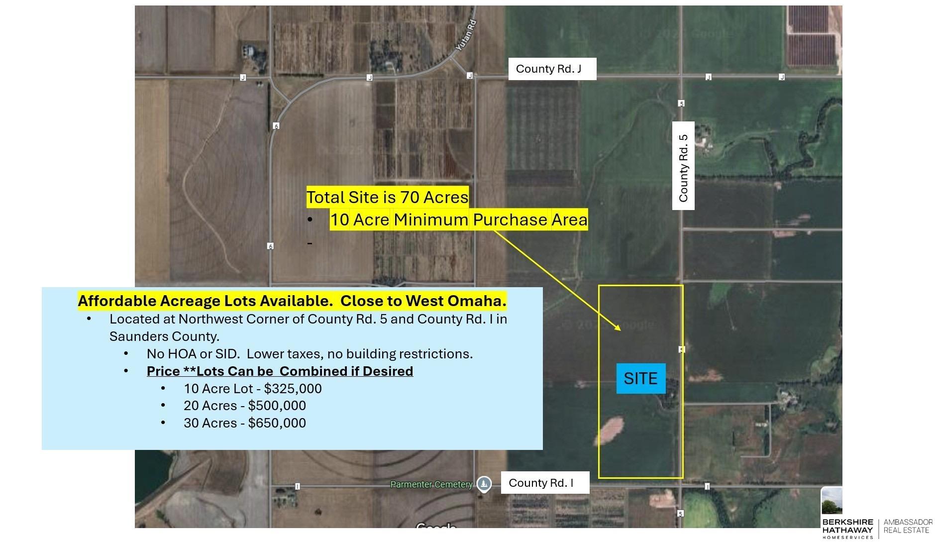 Yutan, Nebraska 68073, United States, ,Land,Active,174667