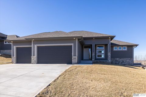 Photo of 16071 Center West Hadan Drive, Bennington, NE 68007 (MLS # 22608074)