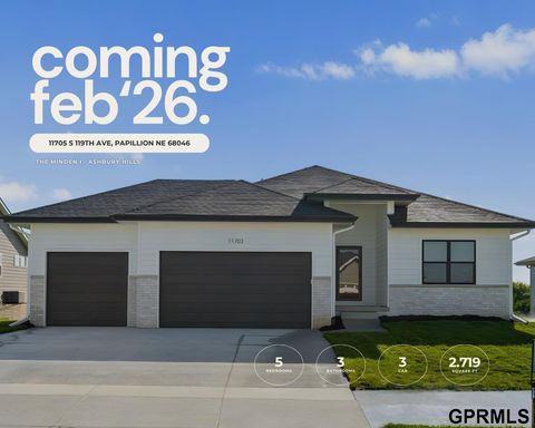 Photo of 11705 S 119 Avenue, Papillion, NE 68046 (MLS # 22531799)