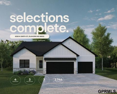 Photo of 6328 N 208 Street, Elkhorn, NE 68022 (MLS # 22531800)