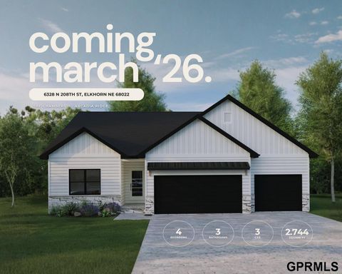 Photo of 6328 N 208 Street, Elkhorn, NE 68022 (MLS # 22531800)