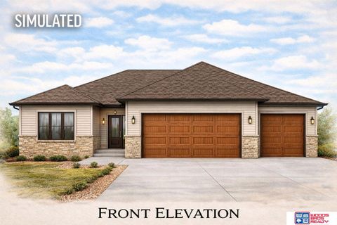 Photo of 9201 Castle Pine Drive, Lincoln, NE 68516 (MLS # 22610413)