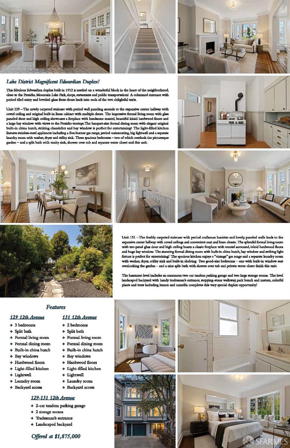 San Francisco, California 94118, United States, 5 Bedrooms Bedrooms, ,2 BathroomsBathrooms,Residential,Active,173402