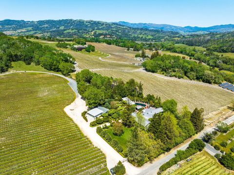 A home in Healdsburg