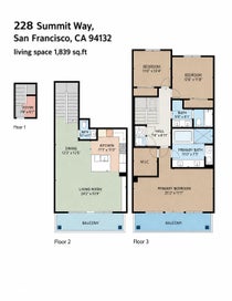 228 Summit Way 228 San Francisco CA 94132