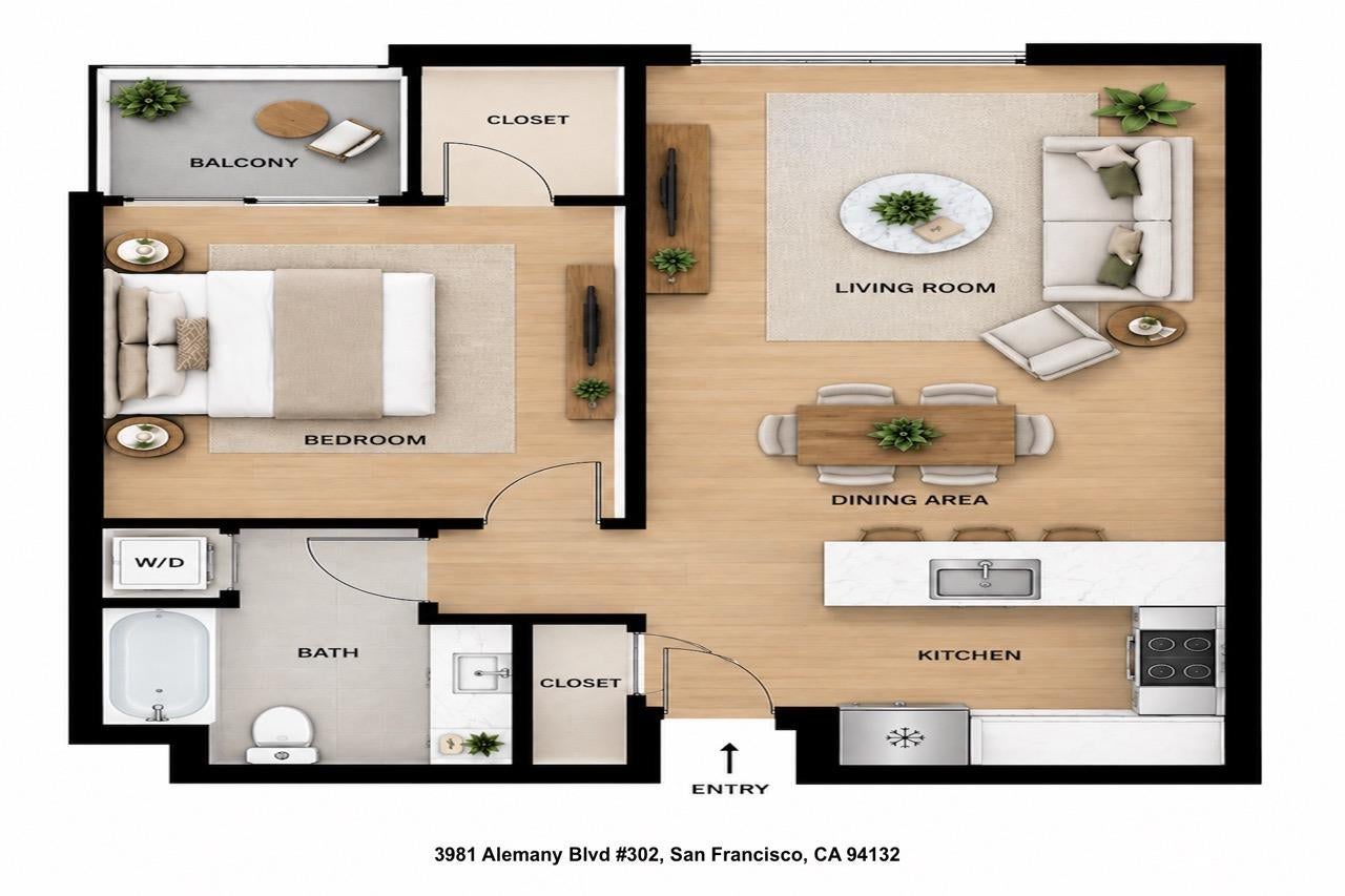 3981 Alemany Boulevard 302, San Francisco CA 94132