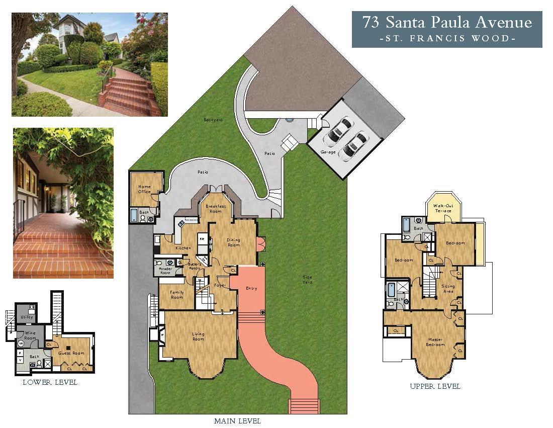 San Francisco, California 94127, United States, 4 Bedrooms Bedrooms, ,5 BathroomsBathrooms,Residential,Active,139629