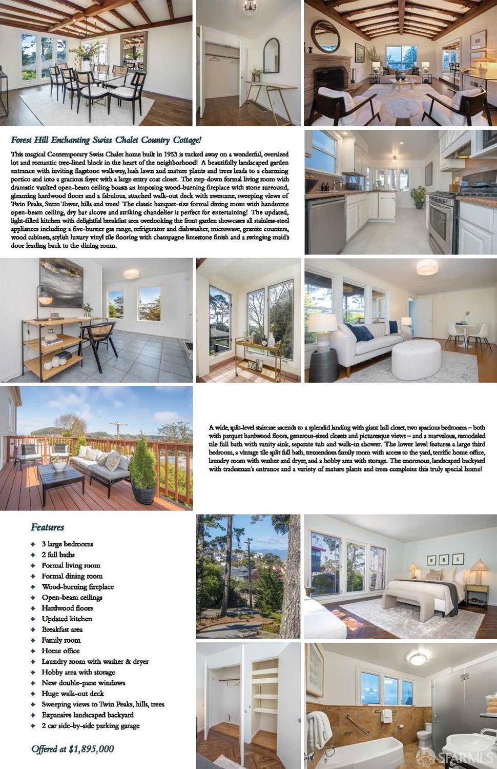 San Francisco, California 94116, United States, 3 Bedrooms Bedrooms, ,2 BathroomsBathrooms,Residential,Pending,82261