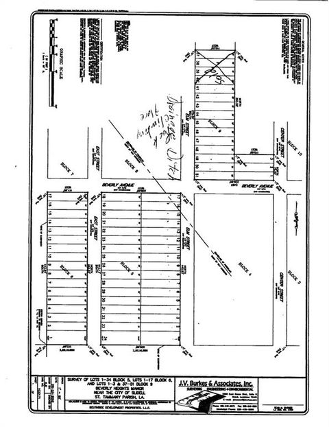 Lots 1-34 EAST Street Slidell LA 70461