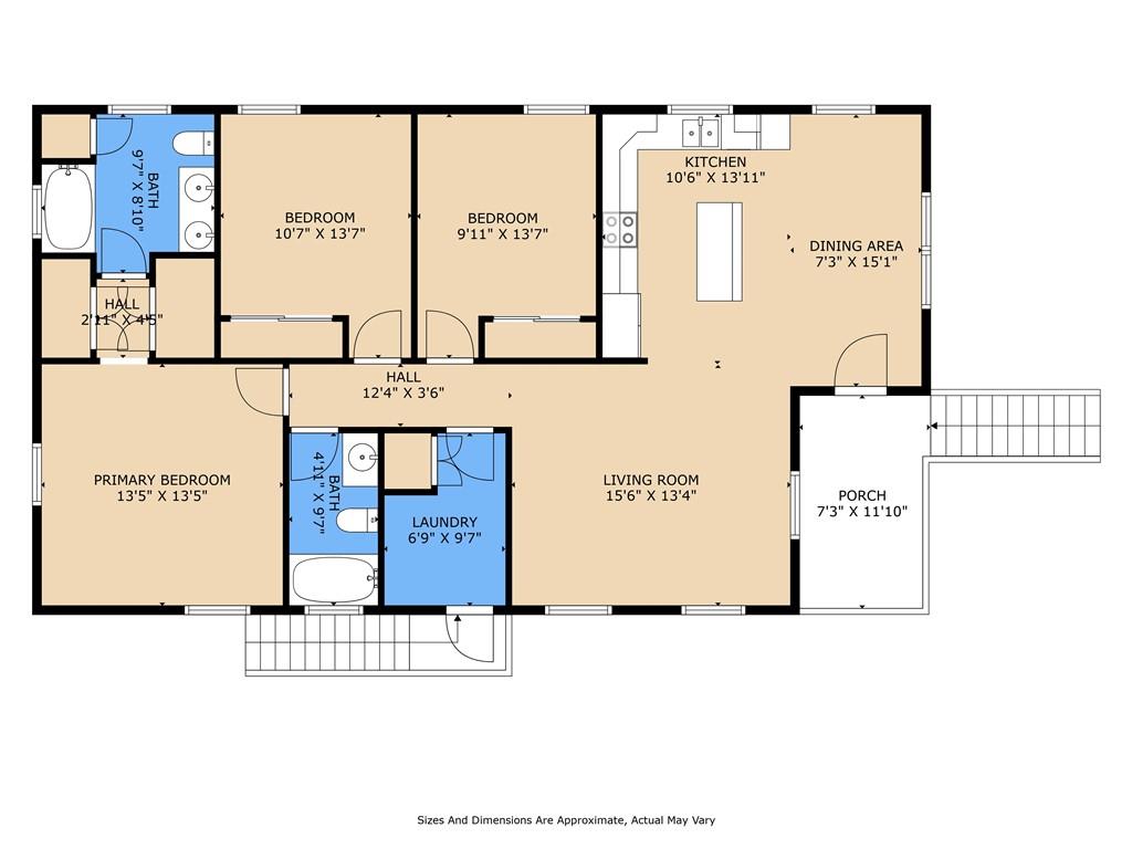 New Orleans, Louisiana 70122, United States, 3 Bedrooms Bedrooms, ,2 BathroomsBathrooms,Residential,Pending,62792