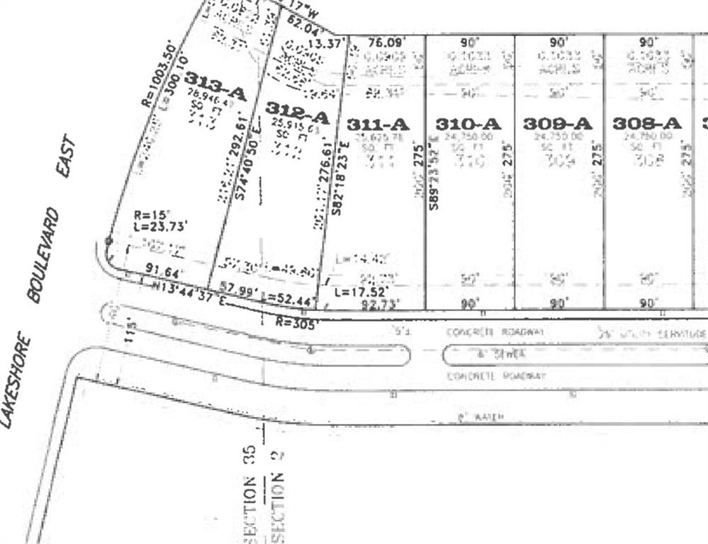 lot 309 EAST END Boulevard