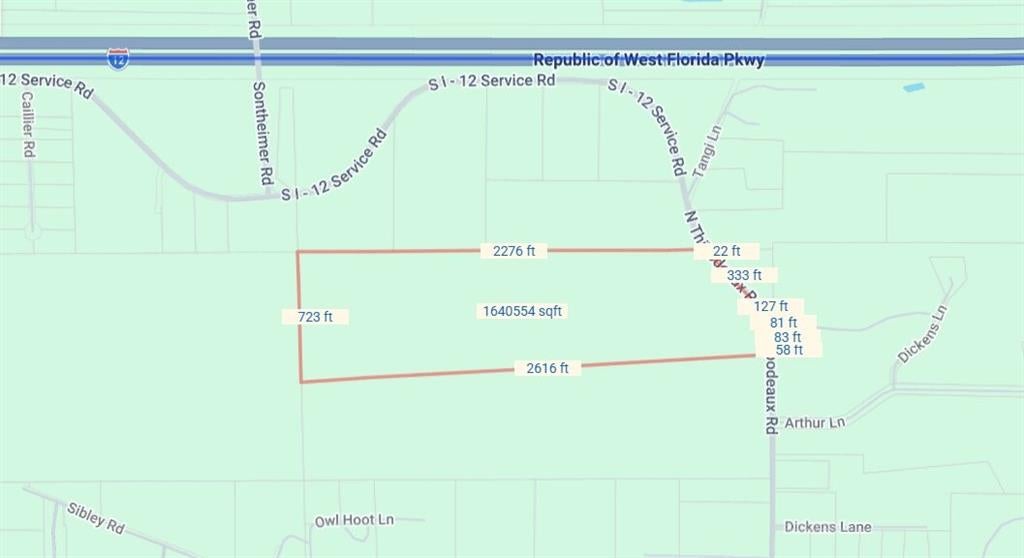 37.68 Acres N THIBODEAUX Road