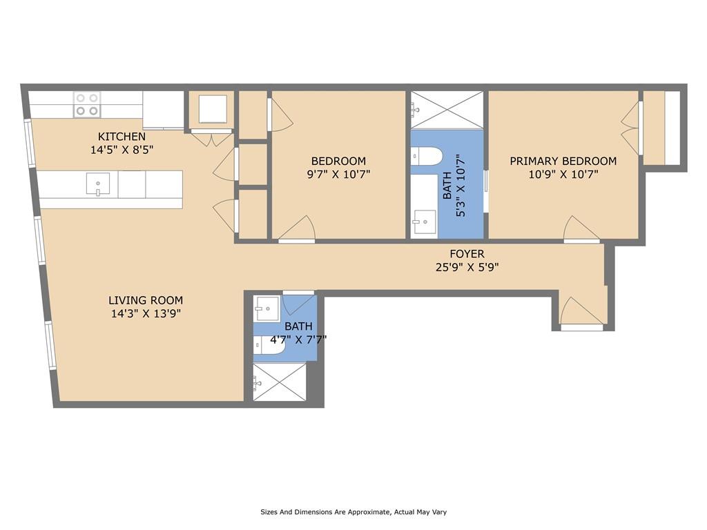 New Orleans, Louisiana 70130, United States, 2 Bedrooms Bedrooms, ,2 BathroomsBathrooms,Residential,Active,33444
