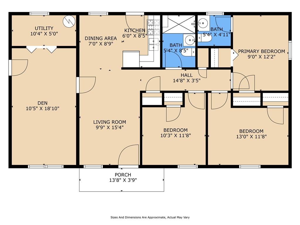 Slidell, Louisiana 70460, United States, 3 Bedrooms Bedrooms, ,2 BathroomsBathrooms,Residential,Pending,64074