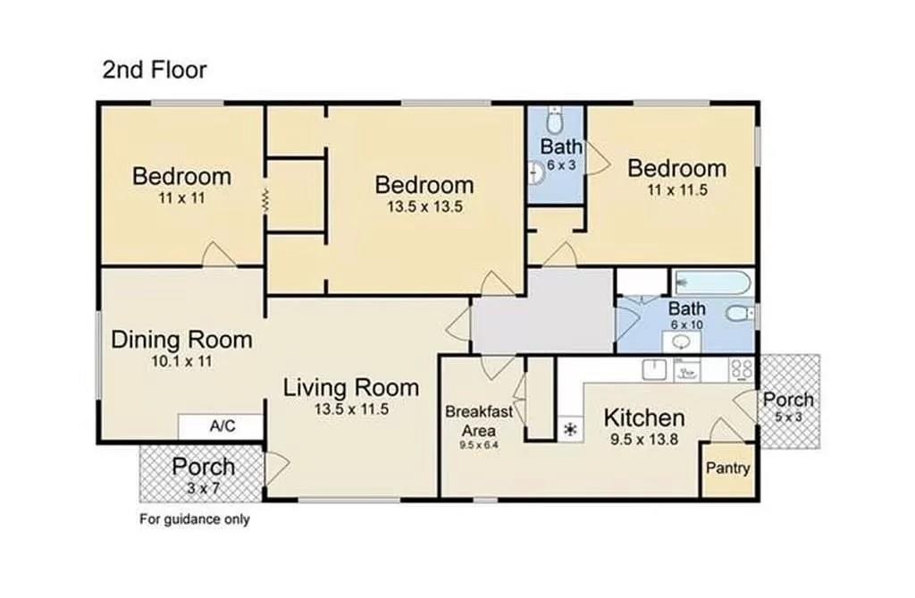 New Orleans, Louisiana 70115, United States, 3 Bedrooms Bedrooms, ,2 BathroomsBathrooms,Residential,Pending,61383