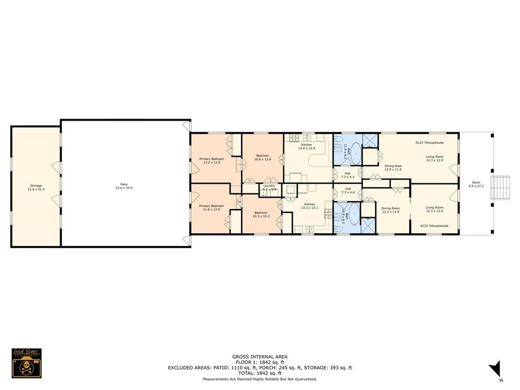 New Orleans, Louisiana 70118, United States, 4 Bedrooms Bedrooms, ,2 BathroomsBathrooms,Residential,Pending,69809